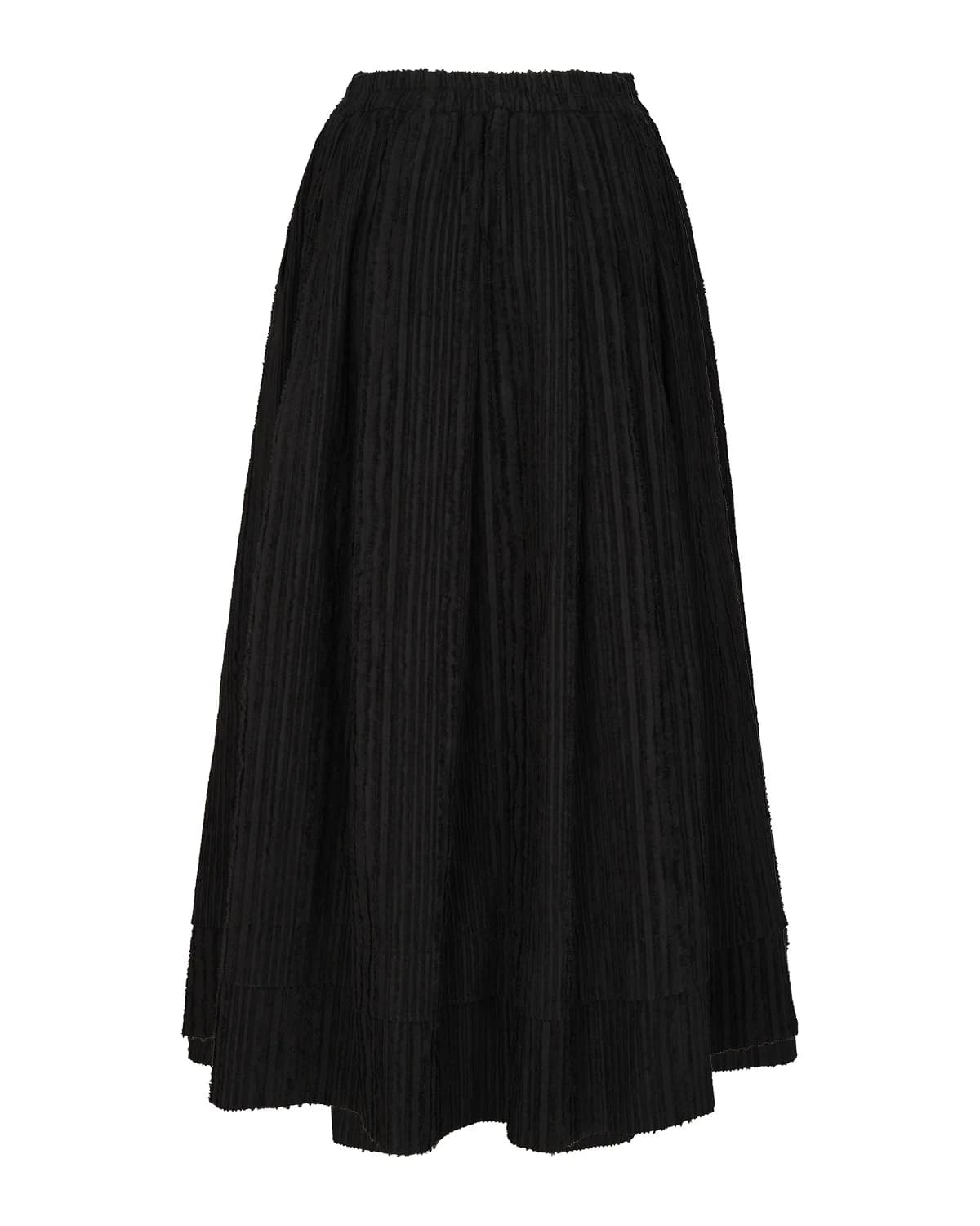 JINHO SHOU Textured Pleats Long Skirt